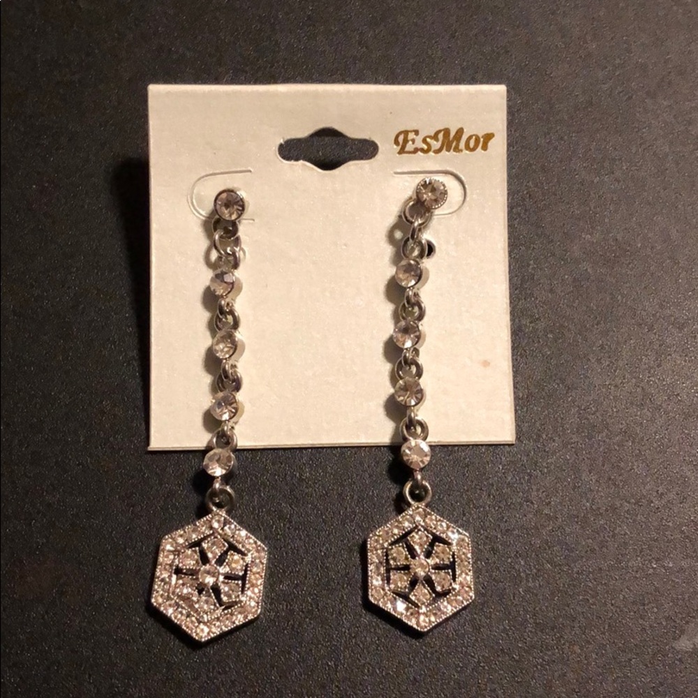 Snow flakes earrings